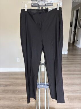 Chico's So Slimming Black Demi Boot Straight-Leg Pants (1.5R/10R)